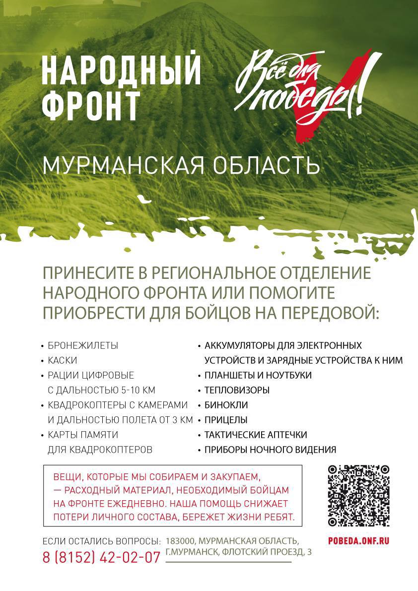 Народный фронт плакат